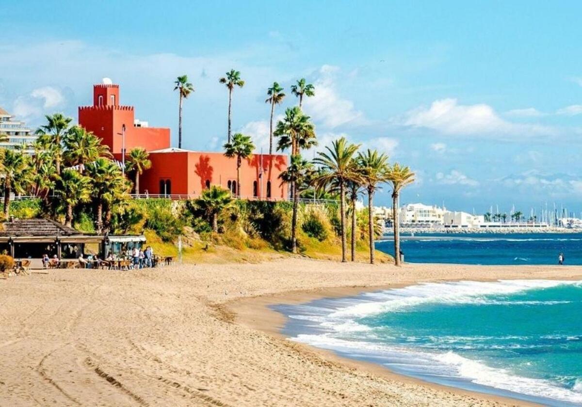 Benalmadena Playa Apartamentos مالقة المظهر الخارجي الصورة